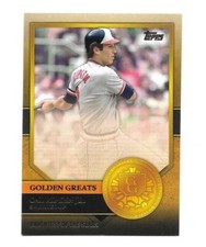 2012 Topps Golden Greats GG-41 Cal Ripken Jr. Baseball Card Baltimore Orioles