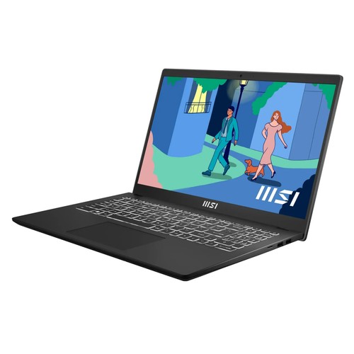 MSI Notebook 15,6 Ryzen5 7530U 16GB RAM 1TB SSD Radeon Grafik Win 11 Office Pro - Afbeelding 3 van 5