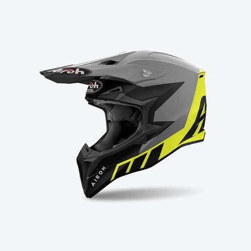 SCORPION Casque de moto blanc argenté EXO CITY II SHORT Taille M