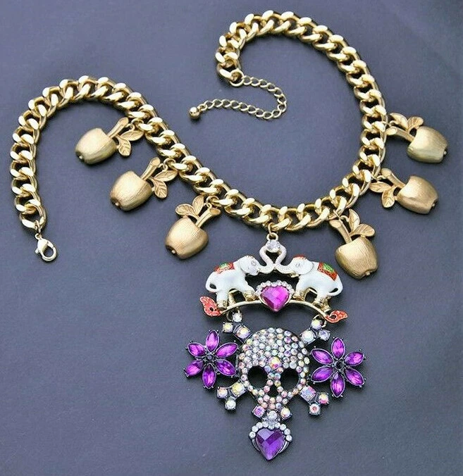 Purple elephant jewelry clearance