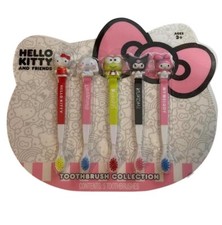 Hello Kitty and Friends, Set of 5 Toothbrush Collection