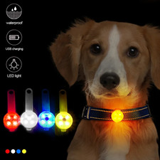 Luci LED Per Collare Cani E Gatti - Set 9 Pezzi, 9 Colori, Clip Sicura, 4 Modalità, Resistenti All'acqua - Foto 10