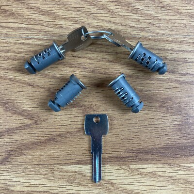 THULE 7326B Snowpack L Ski Rack Replacement Lock Cylinders with Keys
