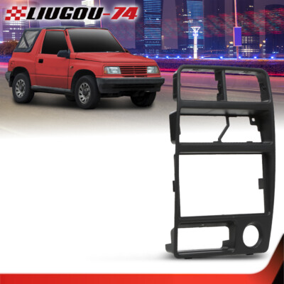 Dash Radio Ac Bezel Panel Trim Fit For 1992-1995 Geo Tracker