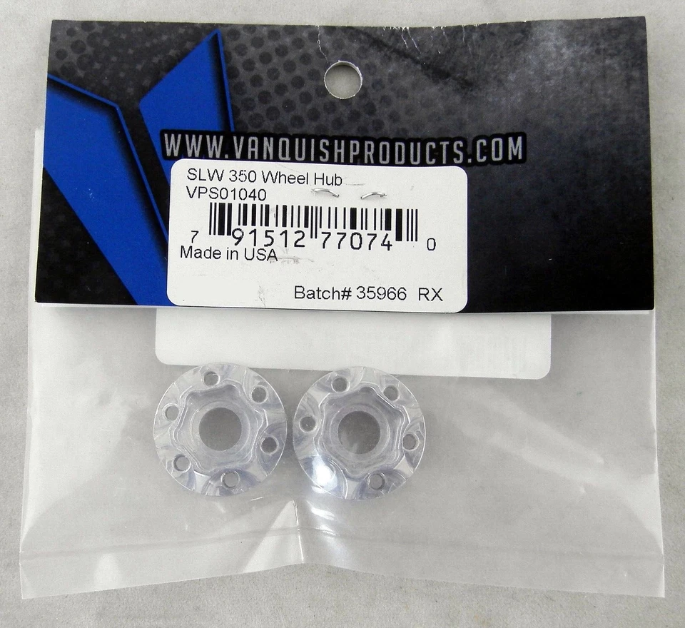 SLW 350 Wheel Hub, Aluminum (2pcs) - Vanquish #VPS01040 - Image 3 of 3