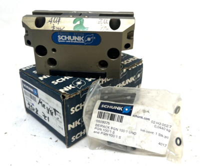 Schunk, PGN100, 370102, 2-Finger-Parallelgreifer, Pneumatisch, Greifer, mit OVP