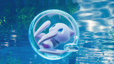 Pokemon a little cute mew Pad Gaming Mat Desk