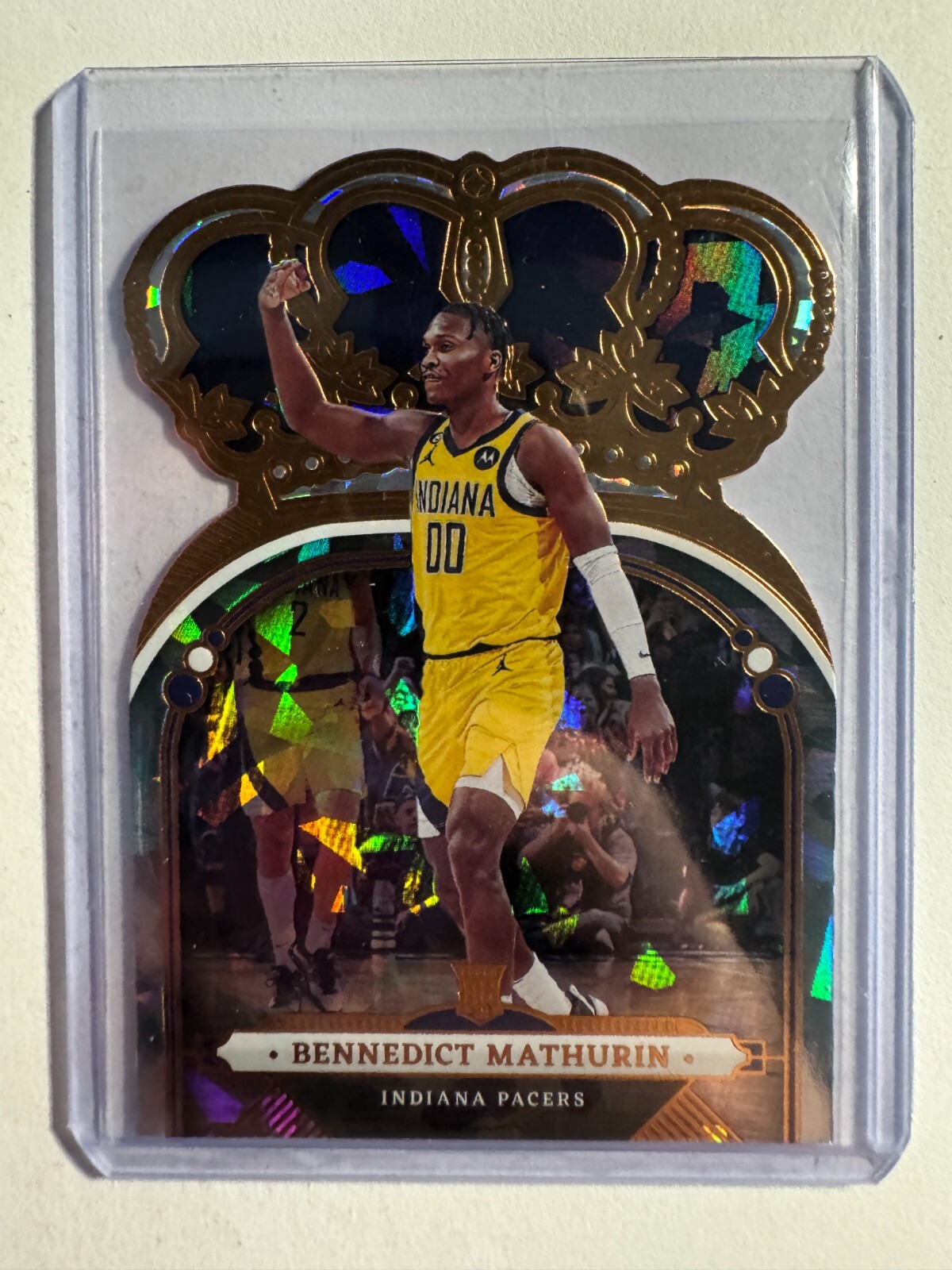 K229,148 - 2022-23 Crown Royale Crystal #60 Bennedict Mathurin