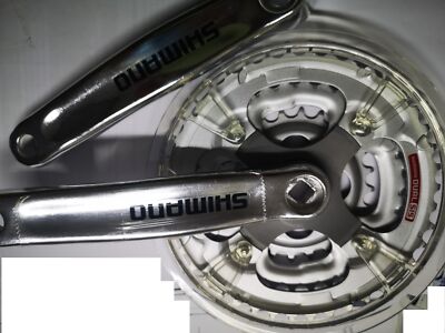 Shimano Guarnitura MTB Dual Sys Tripla 24/34/42 Bici Mtb City Pedivella  170mm | eBay