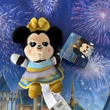 Disney Parks Wishables Walt Disney World 50th Anniversary Plush Minnie Mouse