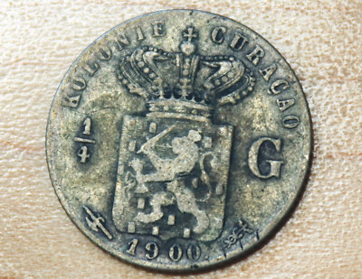 1900 Netherlands East Indies 1/4 Gulden Silver | eBay