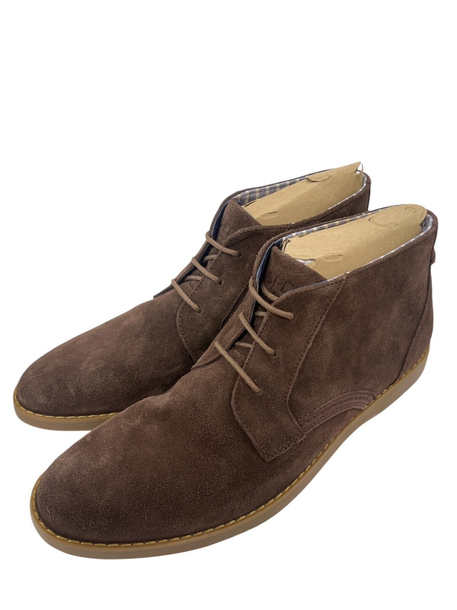 る〜か　ブラウン Sperry Newman Chukka Men's Boots Dark Brown Suede NWOB Choose Your