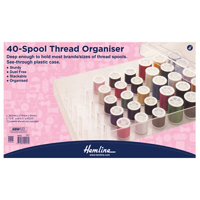 Hemline 40 Spool Thread Organizer