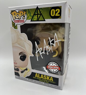 ALASKA 5000 SIGNED RUPAUL's DRAG RACE DRAG QUEEN FUNKO POP