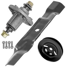 Spindle  Blade w/ Pulley for John Deere 145 155C D140 X140 100 Series 48"