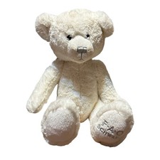 FAO Schwarz 15  Stuffed Plush Classic Teddy Bear Cream Beige Soft