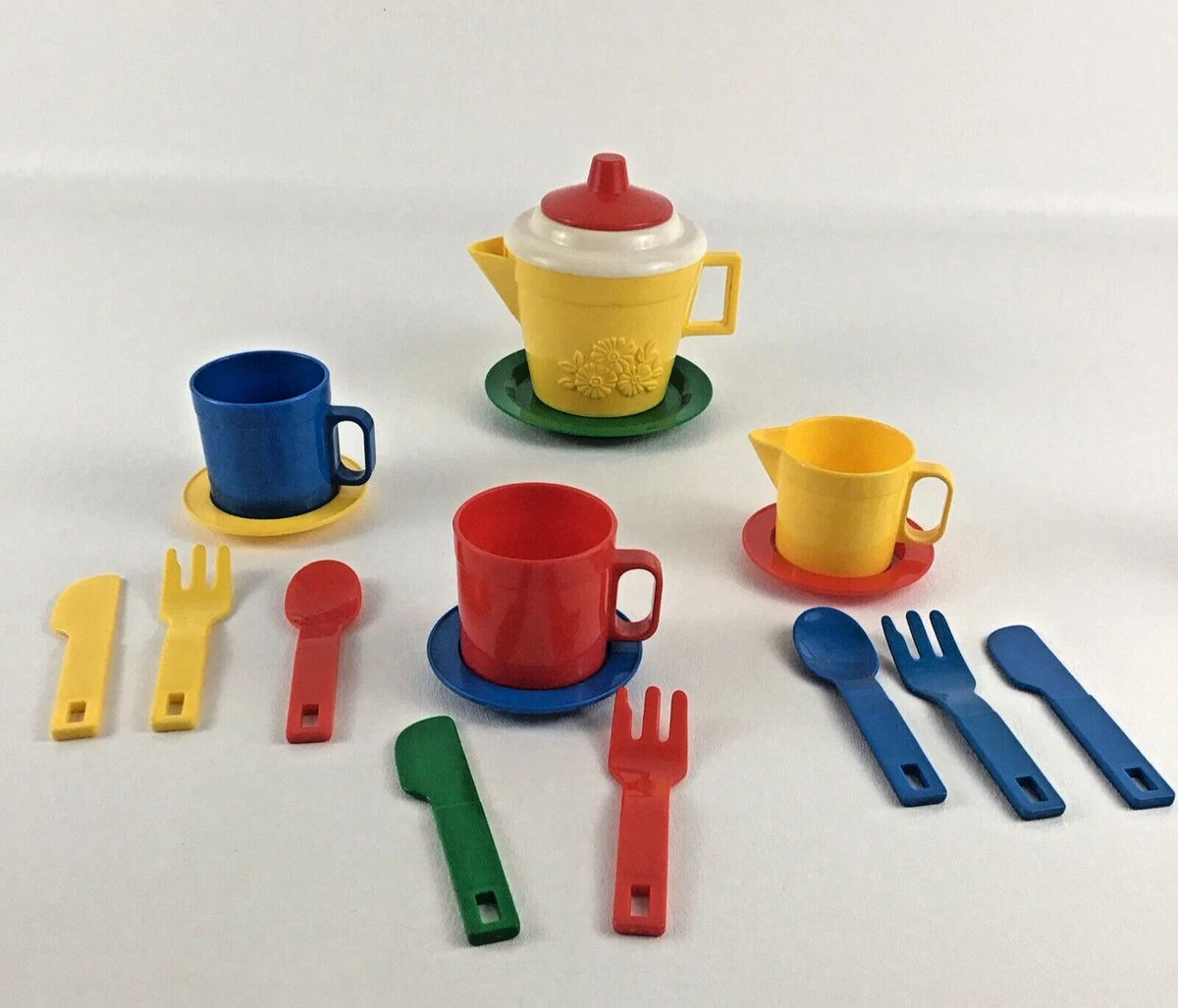 Juego de té y café de madera para niños, incluye juguete de casa de Juego de té y café de madera para niños, incluye juguete de casa de