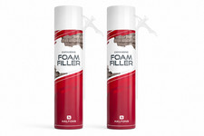 Haltons Expanding Foam Filler 500ml Ready To Use No Tools Required- Pack Of 2