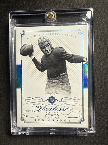 Red Grange 2015 National Treasures Flawless Diamond 1/1