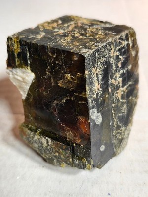 Siderite Crystal, with Topaz, Mina Sapo, Brazil    SID6.4