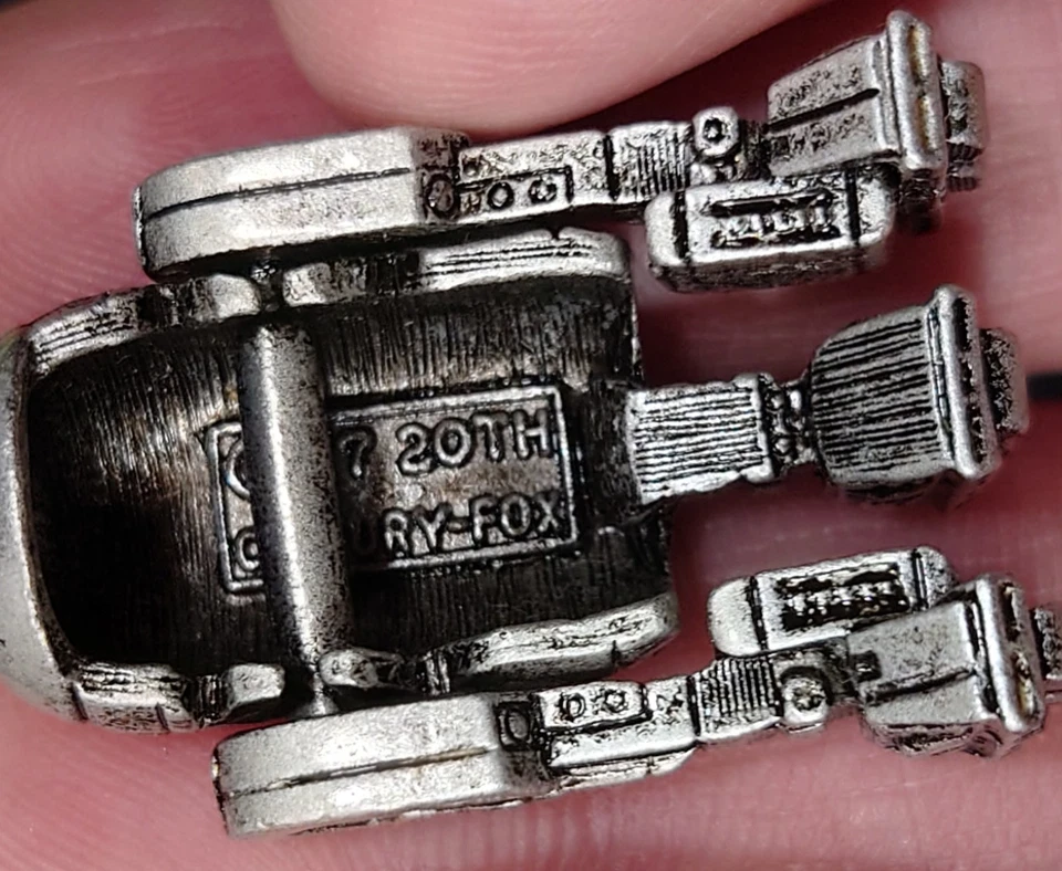 Collar y pendientes vintage 1977 Star Wars R2D2 - Imagen 2 de 4