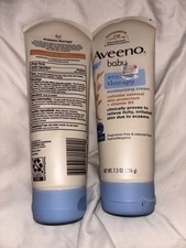 2 Aveeno Baby Eczema Therapy Moisturizing Cream Natural Colloidal Oatmeal NEW