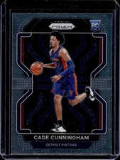 2021-22 Panini Prizm Cade Cunningham RC Rookie #282 Pistons
