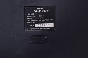 SNK Neo Geo AES Console w/ 2 Controllers 3 Games Samurai Spirits Tested Japan