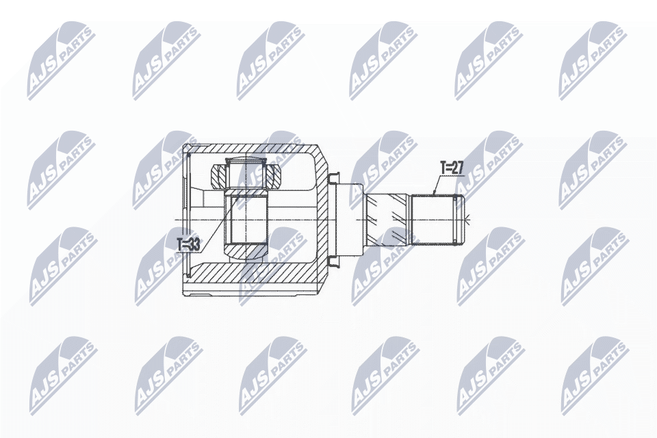 JOINT KIT DRIVE SHAFT NPW-MS-052 FOR MITSUBISHI 4B10 1.8L 4J11/4B11 2.0L 4cyl - Image 6