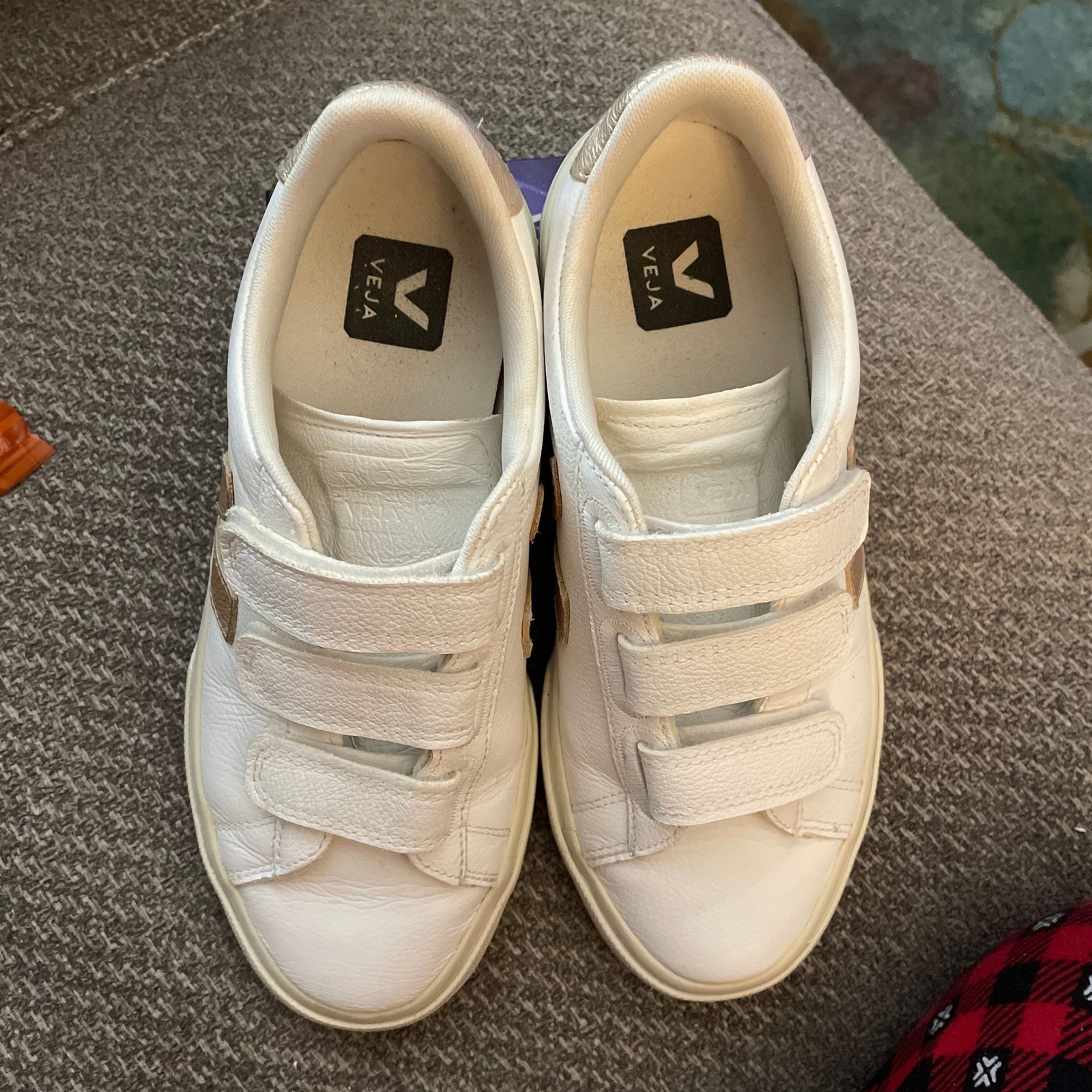 Veja White Leather Recife Sneakers