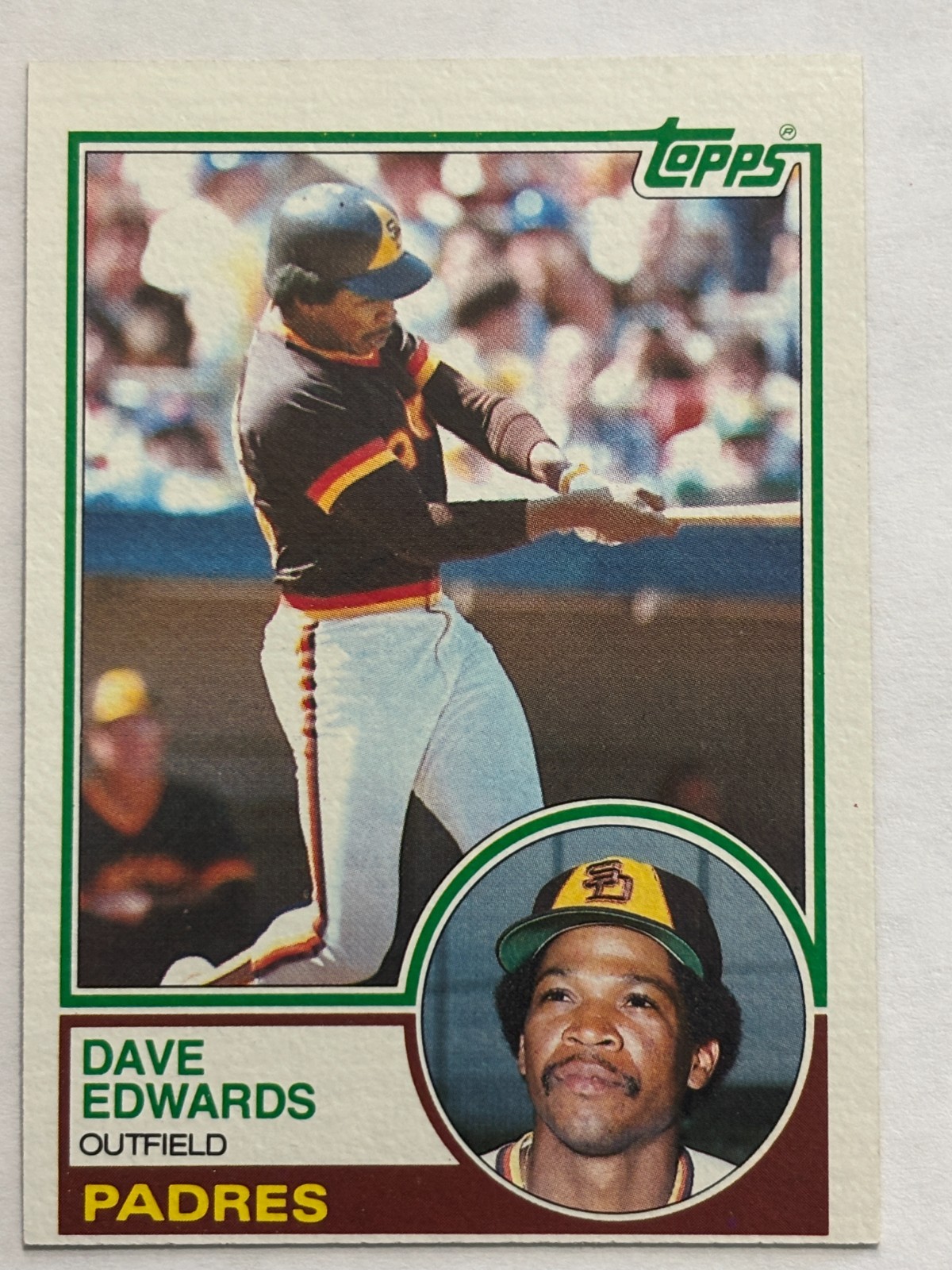 1983 Topps #94 Dave Edwards San Diego Padres