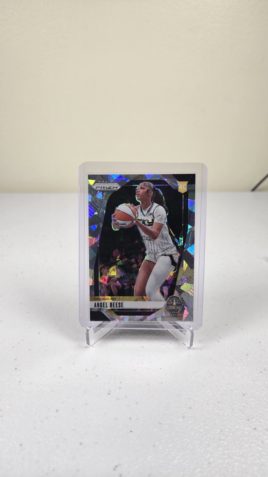 2024 Panini Prizm WNBA - Angel Reese #10 Ice Prizm (RC)