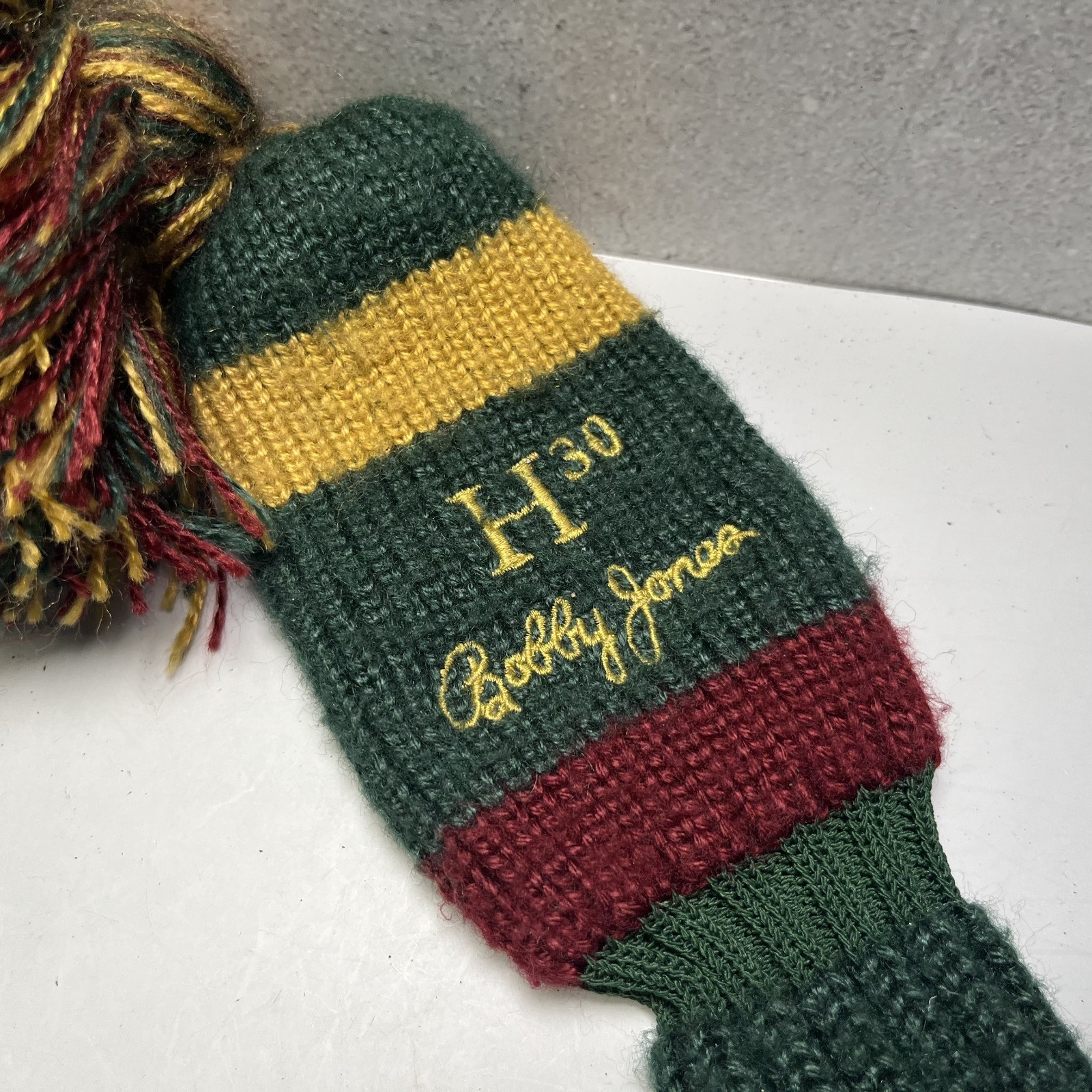 Bobby Jones H30 Knit Hybrid Pom-Pom Head covers , Green Gold Maroon