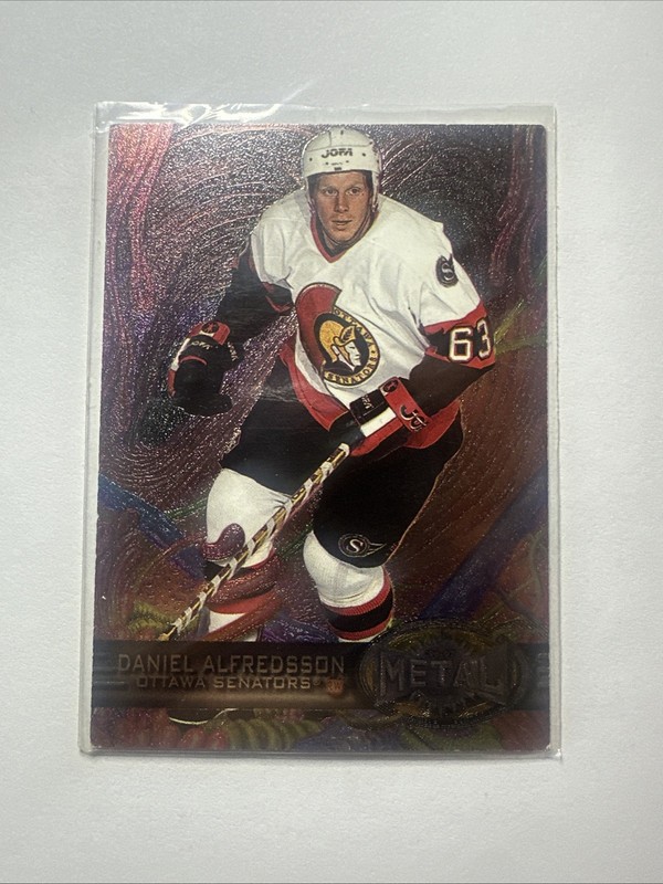 1996-97 Fleer Skybox Metal Universe Daniel Alfredson #103 Ottawa Senators