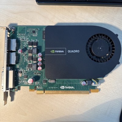 NVIDIA Quadro 2000 Grafikkarte 1GB GDDR5 2x DisplayPort PCI Express 2.0 x16