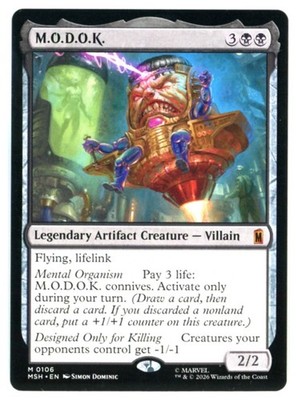 MtG MSH M.O.D.O.K. #106 Non - Foil