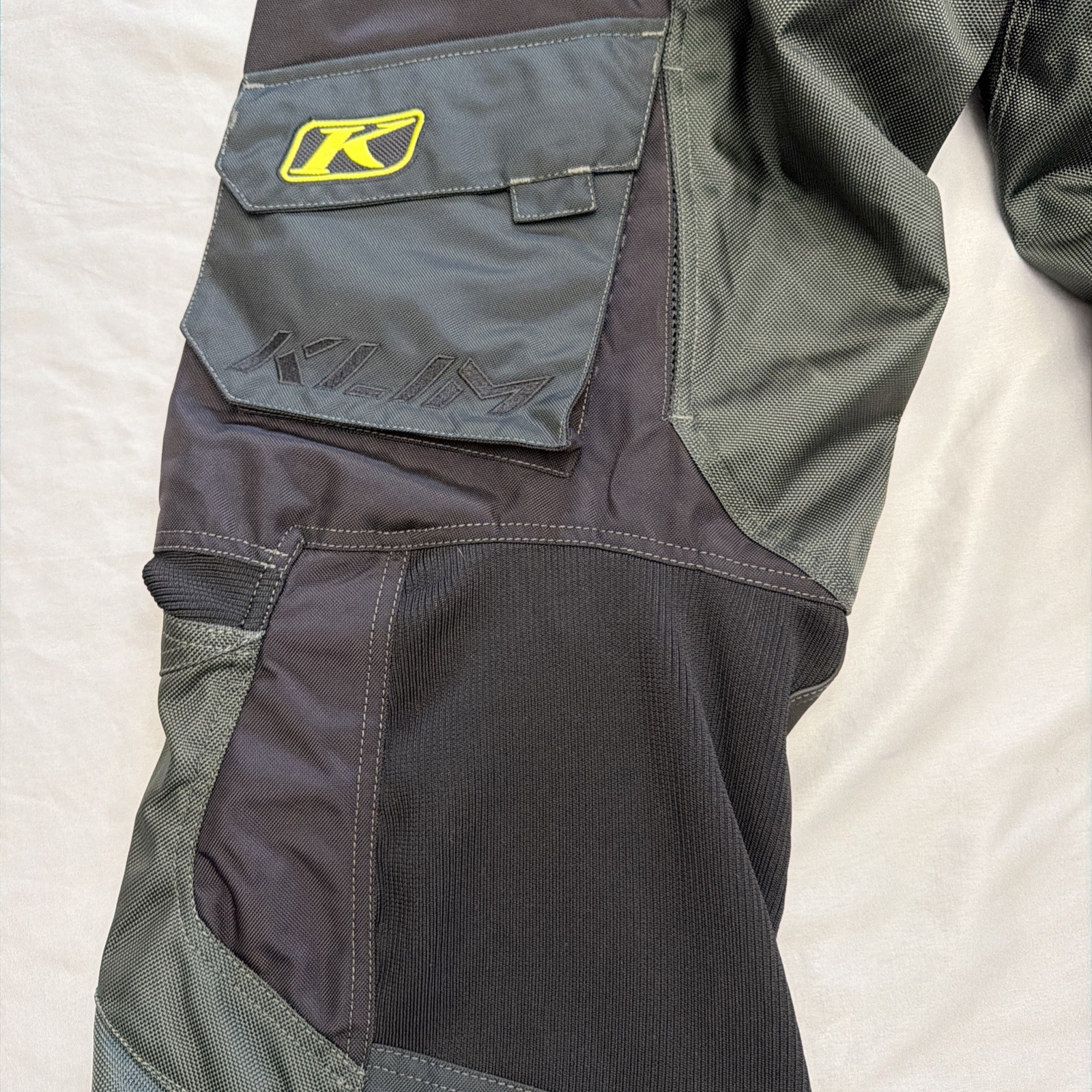 KLIM Dakar Outside The Boot Pant Size 38 Tall Gray