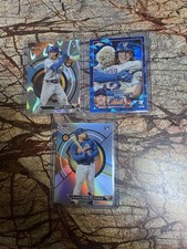 2023 Topps Finest Lava ROOKIE #79/100 + Chrome Sapphire Debut Brett Baty NY Mets