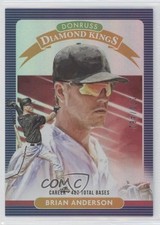 2020 Panini Donruss Diamond Kings Career Stat Line /482 Brian Anderson #6 07rd