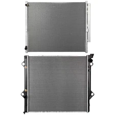 Aluminum Radiator & AC Condenser Cooling Kit For Toyota 4Runner 4.0L 2003-2009
