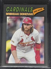 2026 Topps Heritage #95 Brendan Donovan Dark Gray
