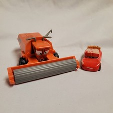 Disney Pixar Cars Frank the Combine Harvester 2014 6" Tractor Lightning McQueen