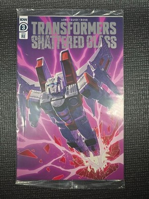 IDW Transformers: Shattered Glass #3 Cover RE Hasbro Pulse Variant Starscream