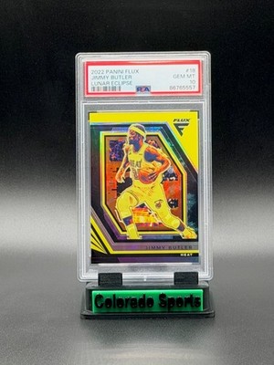 JIMMY BUTLER 2022-23 Panini Flux #18 Lunar Eclipse 21/25 PSA 10 Gem Mint (pop 1)