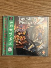 Twisted Metal 2 (Sony PlayStation 1, 1996) Greatest Hits  w/ Registration Card