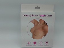 Matte Seamless Silicone Nipple Covers-Beige