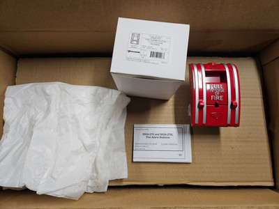 EDWARDS EST SIGA-270 PULL STATION BRAND NEW - FREE SHIPPING