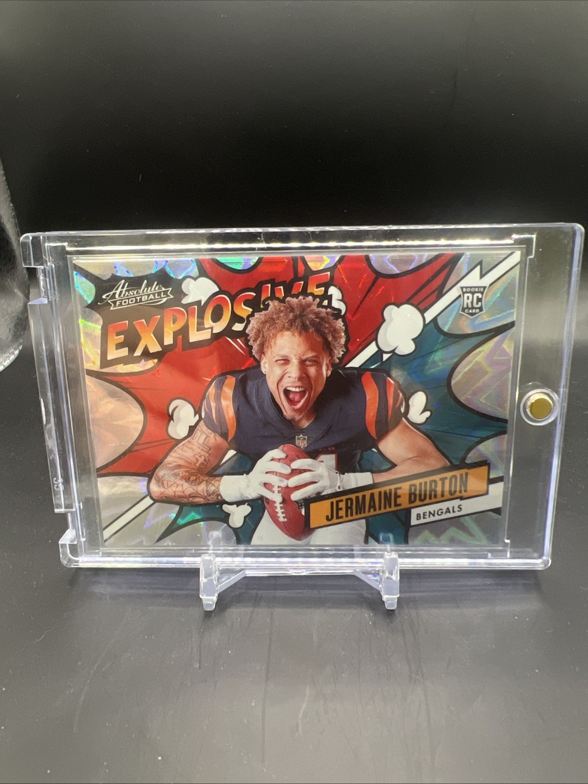 2024 Panini Absolute - Explosive Jermaine Burton #EX-JBN (RC)