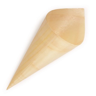 BambooMN Marke 7,1'' hoch x 2,75'' Durchmesser Einweg Holz Zapfen 300 Stück