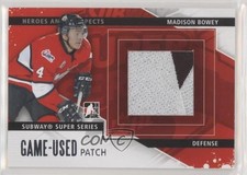 2013-14 ITG Heroes and Prospects Silver /10 Madison Bowey #SSM-21 Patch 1p0